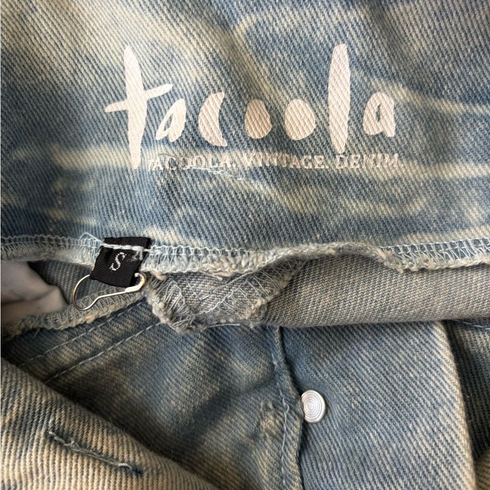 1980’s Tacoola Santi Light Wash High-Waist Denim Overalls Size S ~Excellent - Picture 11 of 11